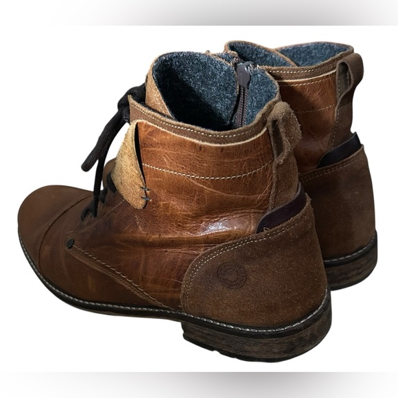 Men’s Bullboxer Kelden Cap Toe Leather Boots SZ 12 - Picture 6 of 6